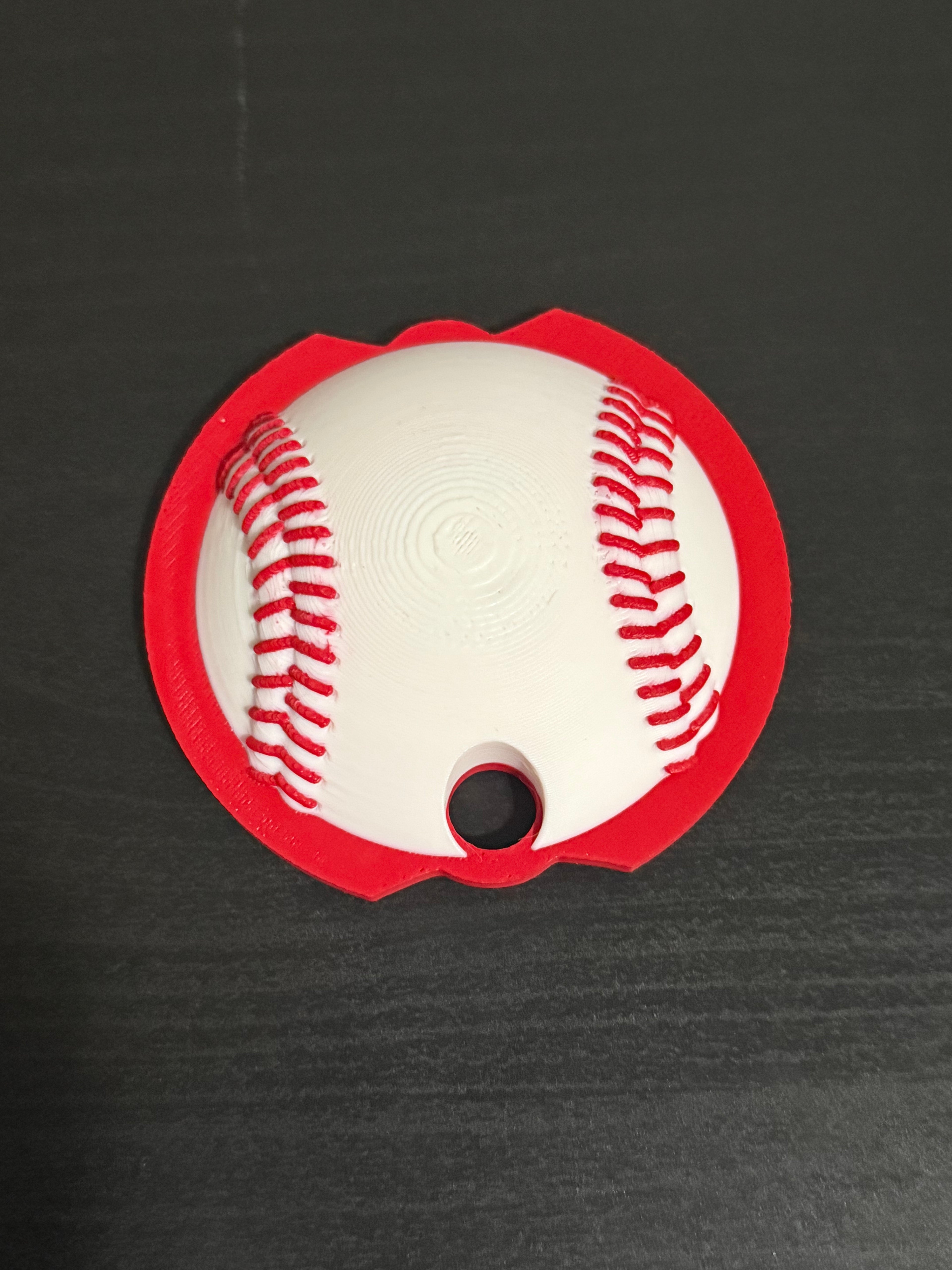 Baseball Tumbler Lid Topper 30oz/40oz