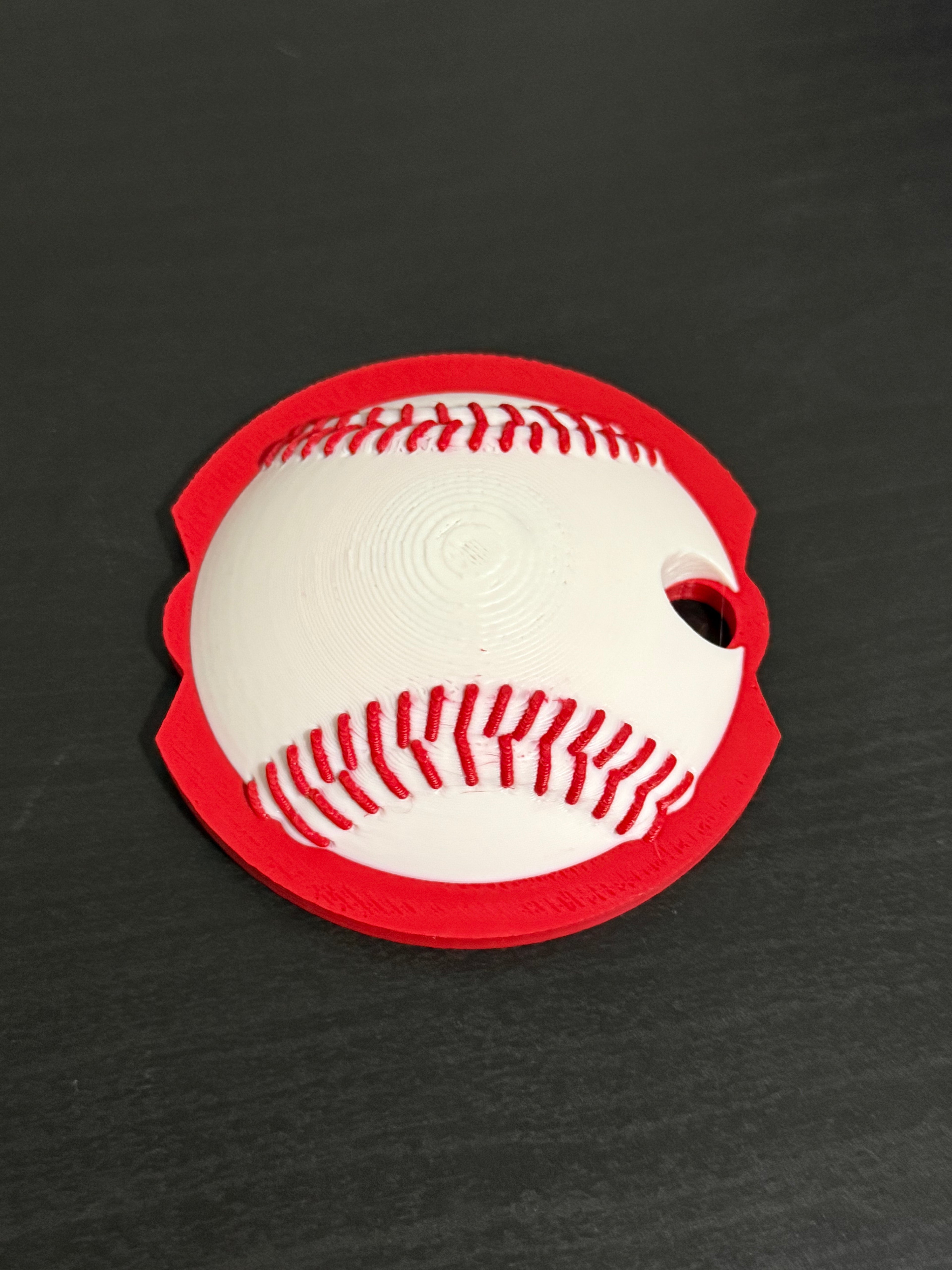Baseball Tumbler Lid Topper 30oz/40oz