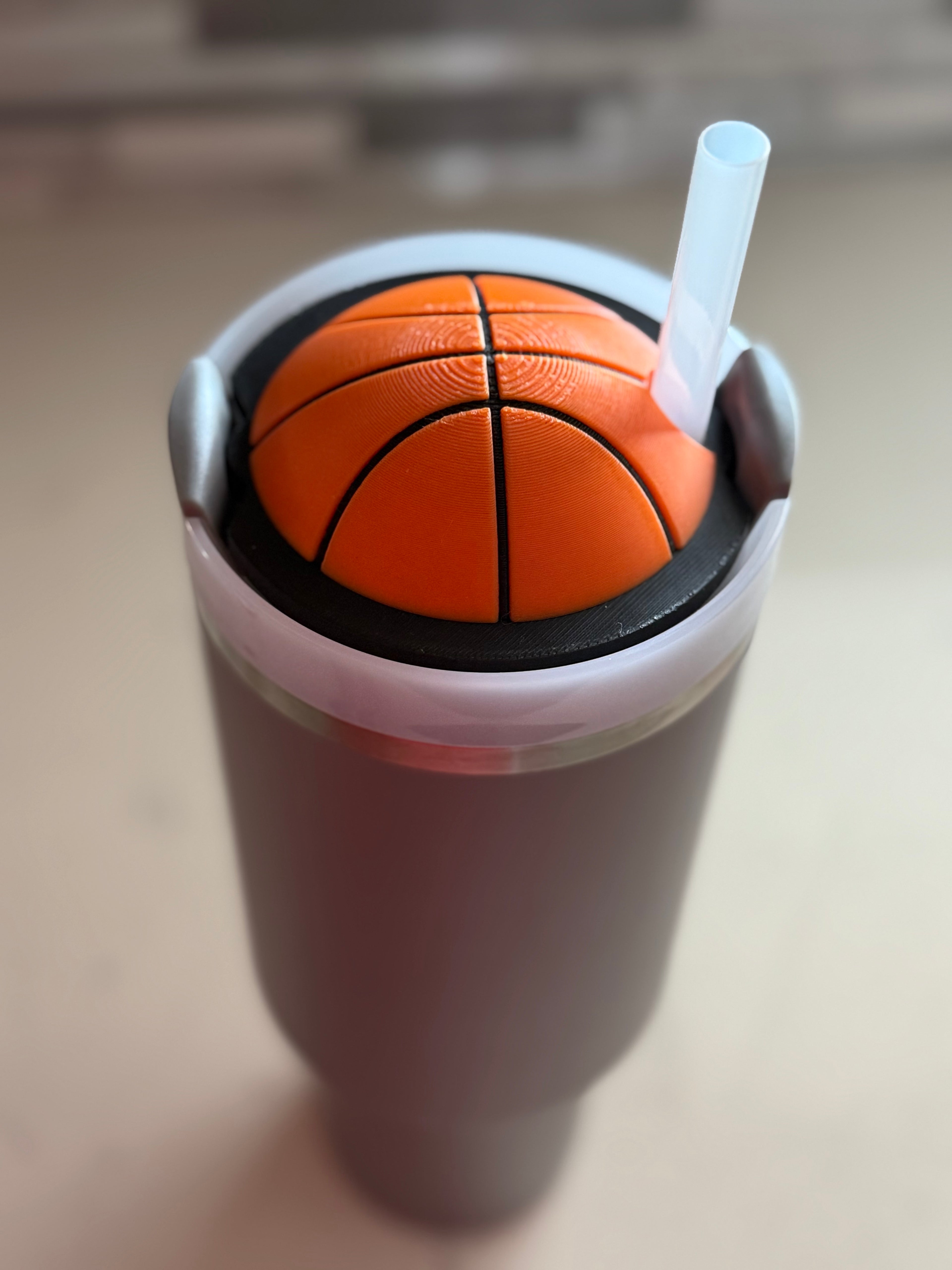 Basetball Tumbler Lid Topper 30oz/40oz