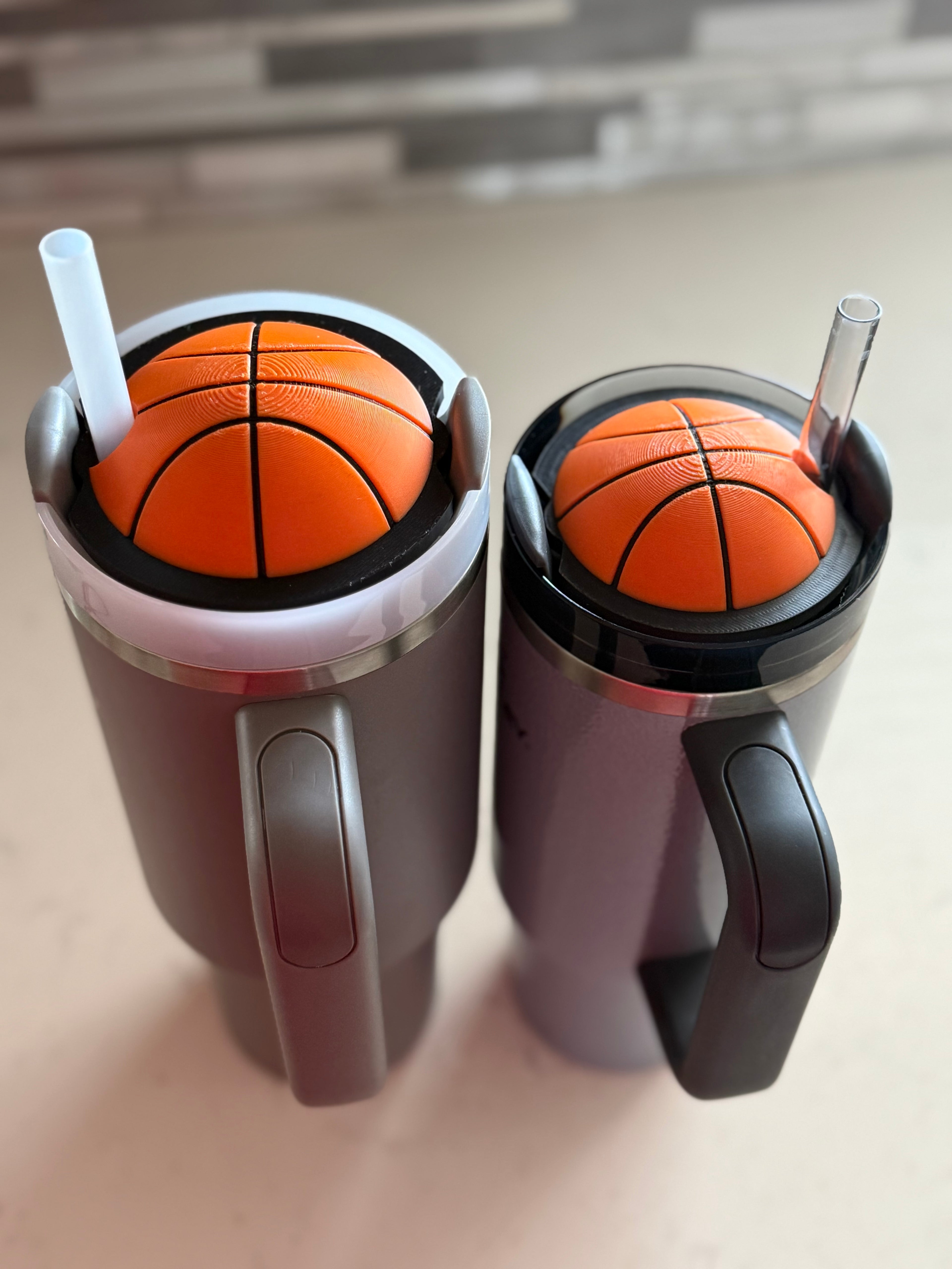 Basetball Tumbler Lid Topper 30oz/40oz