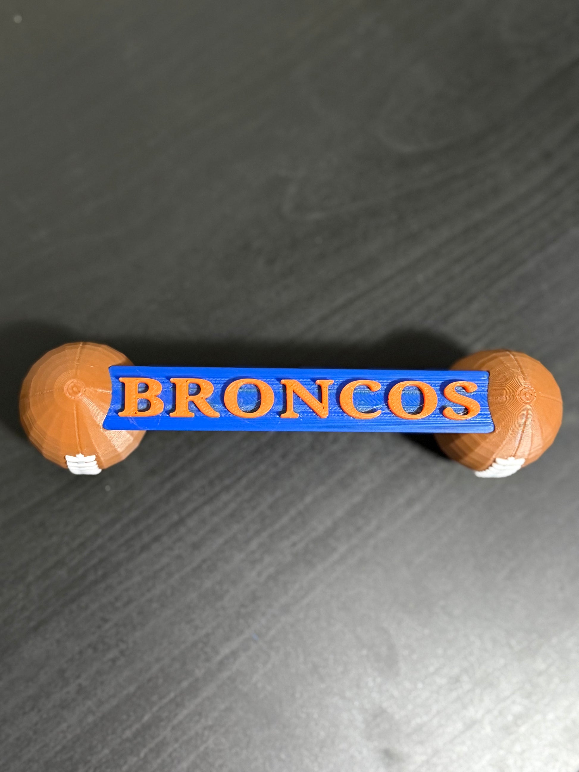 🏈 Broncos-Inspired Tumbler Handle