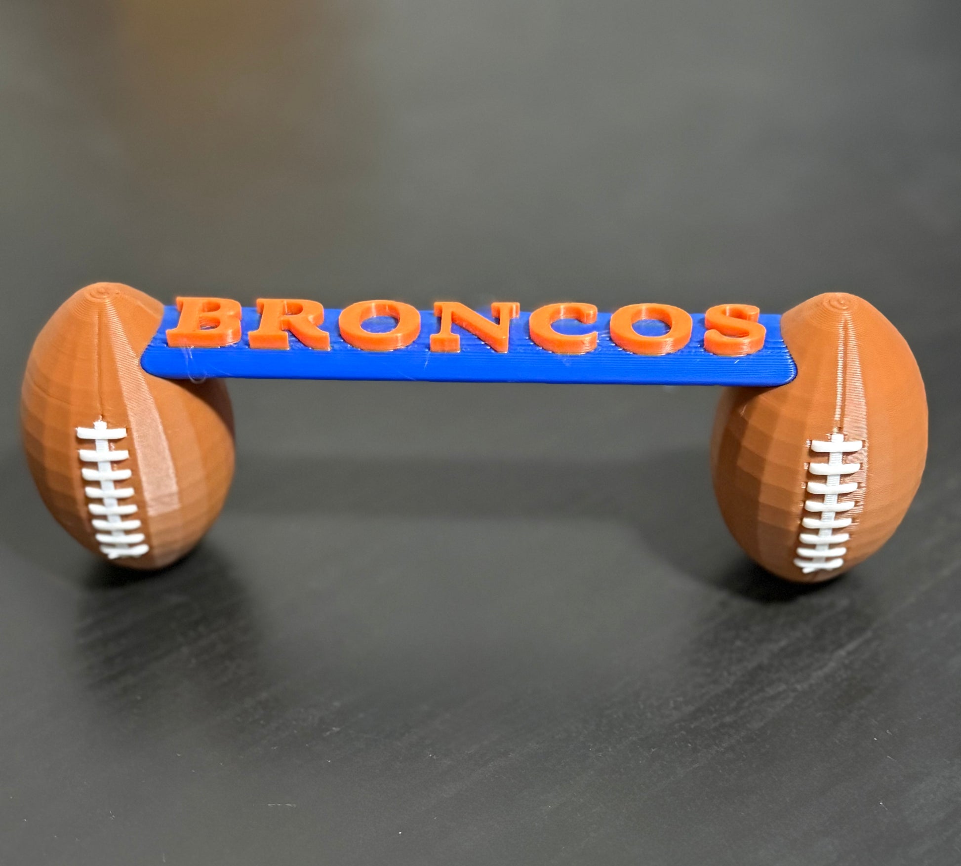 🏈 Broncos-Inspired Tumbler Handle