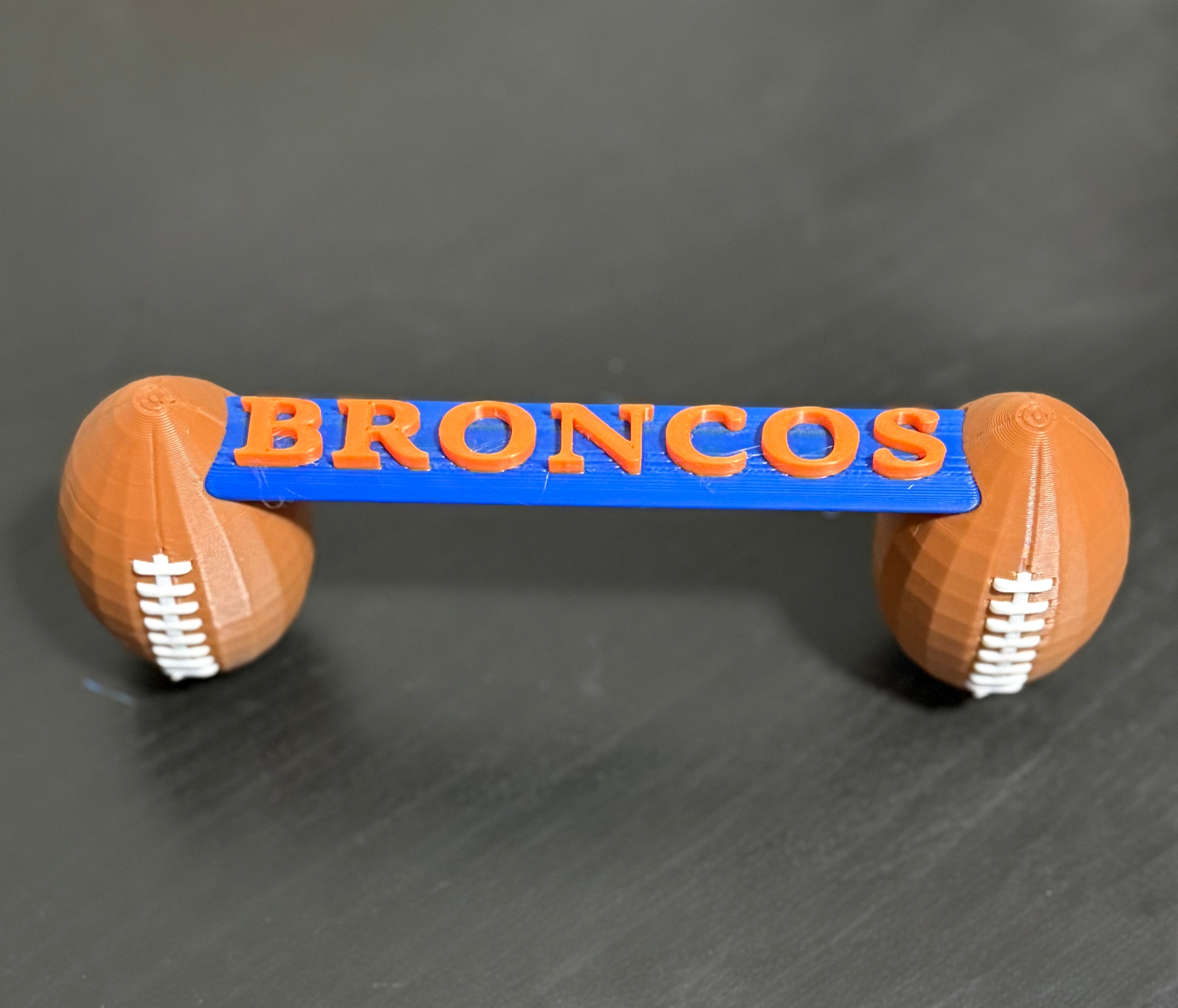 🏈 Broncos-Inspired Tumbler Handle