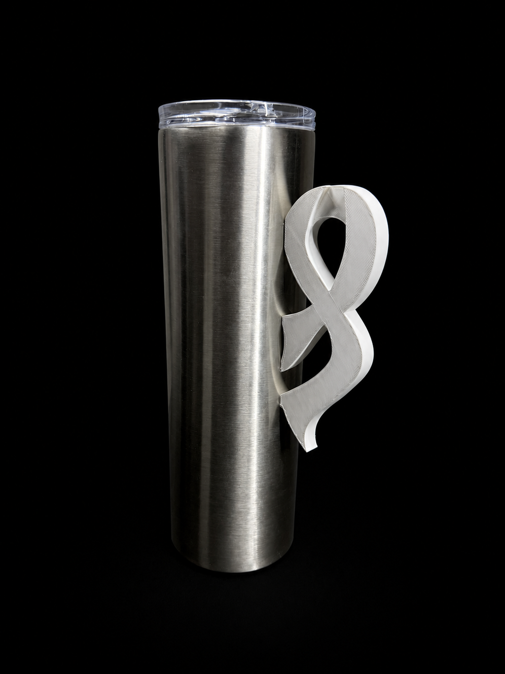 Awareness Ribbon Handle | Breast Cancer Support Gift | Fits 30oz & 40oz Epoxy Tumblers