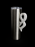 Awareness Ribbon Handle | Breast Cancer Support Gift | Fits 30oz & 40oz Epoxy Tumblers