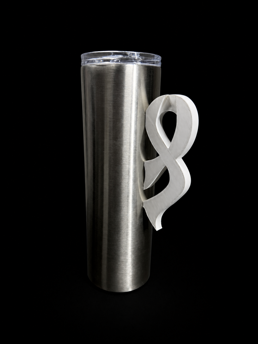 Awareness Ribbon Handle | Breast Cancer Support Gift | Fits 30oz & 40oz Epoxy Tumblers