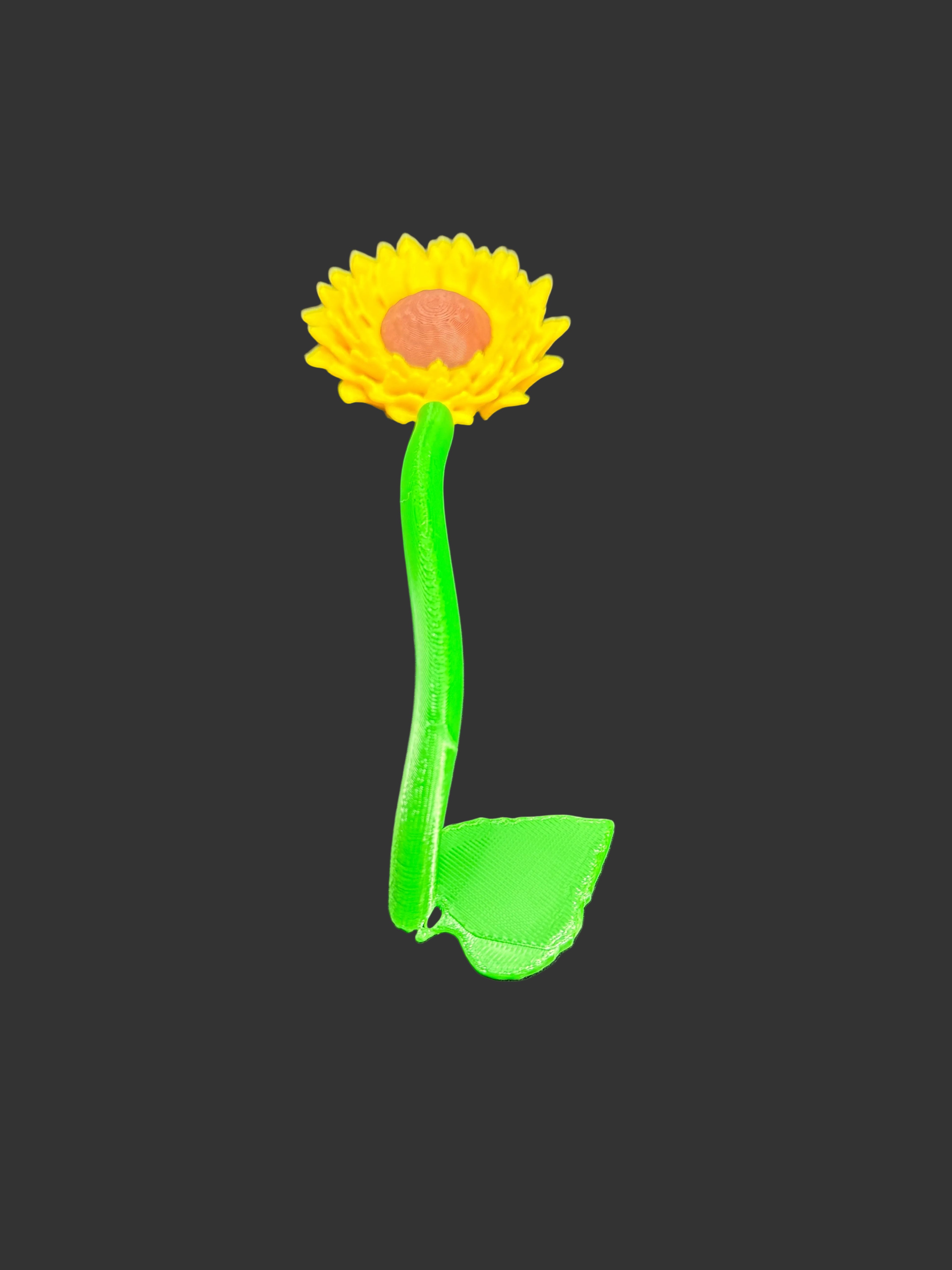 Sunflower Tumbler Handle STL | Epoxy Tumbler File | Floral Cup | 3D Print Digital Download