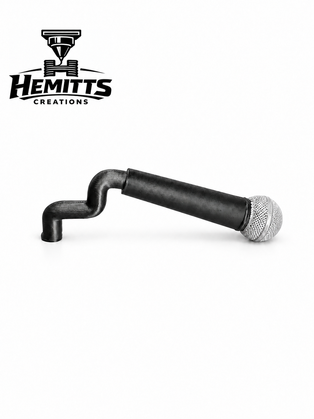 Microphone Tumbler Handle – 3MF Digital File