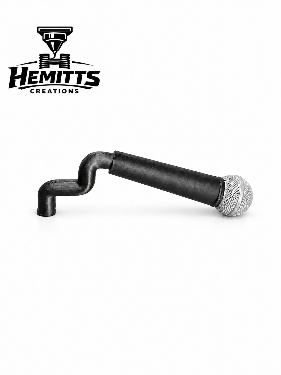 Microphone Tumbler Handle – 3MF Digital File