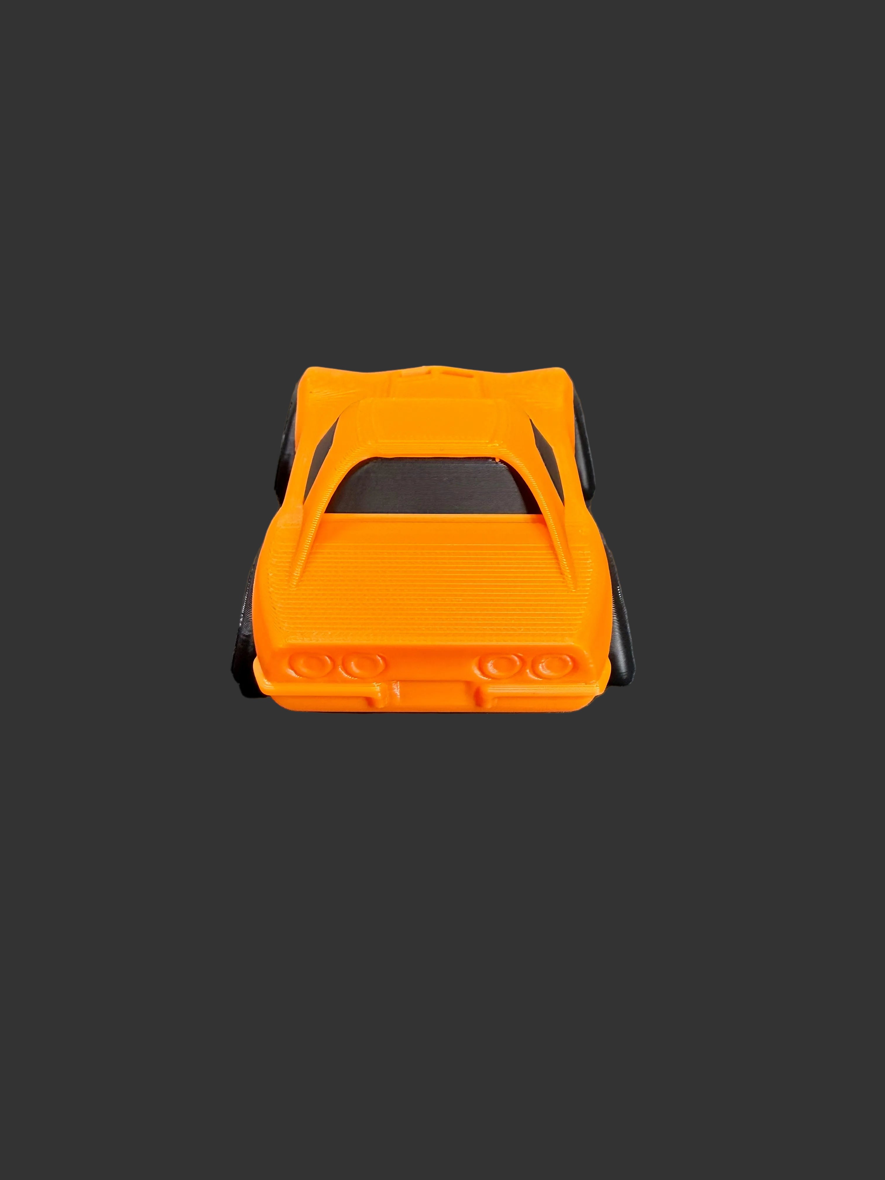 Tooned C3 Corvette – Chibi Style Classic Muscle Car | Cartoon Stingray Collectible