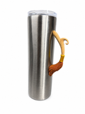 Witch's Broom Tumbler Handle for Epoxy Tumblers | Halloween Cup Handle |  Spooky Fall Decor