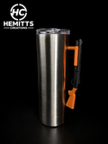 Shotgun Style Tumbler Handle for Epoxy Tumblers | Tactical Cup | Custom Tumbler Grip