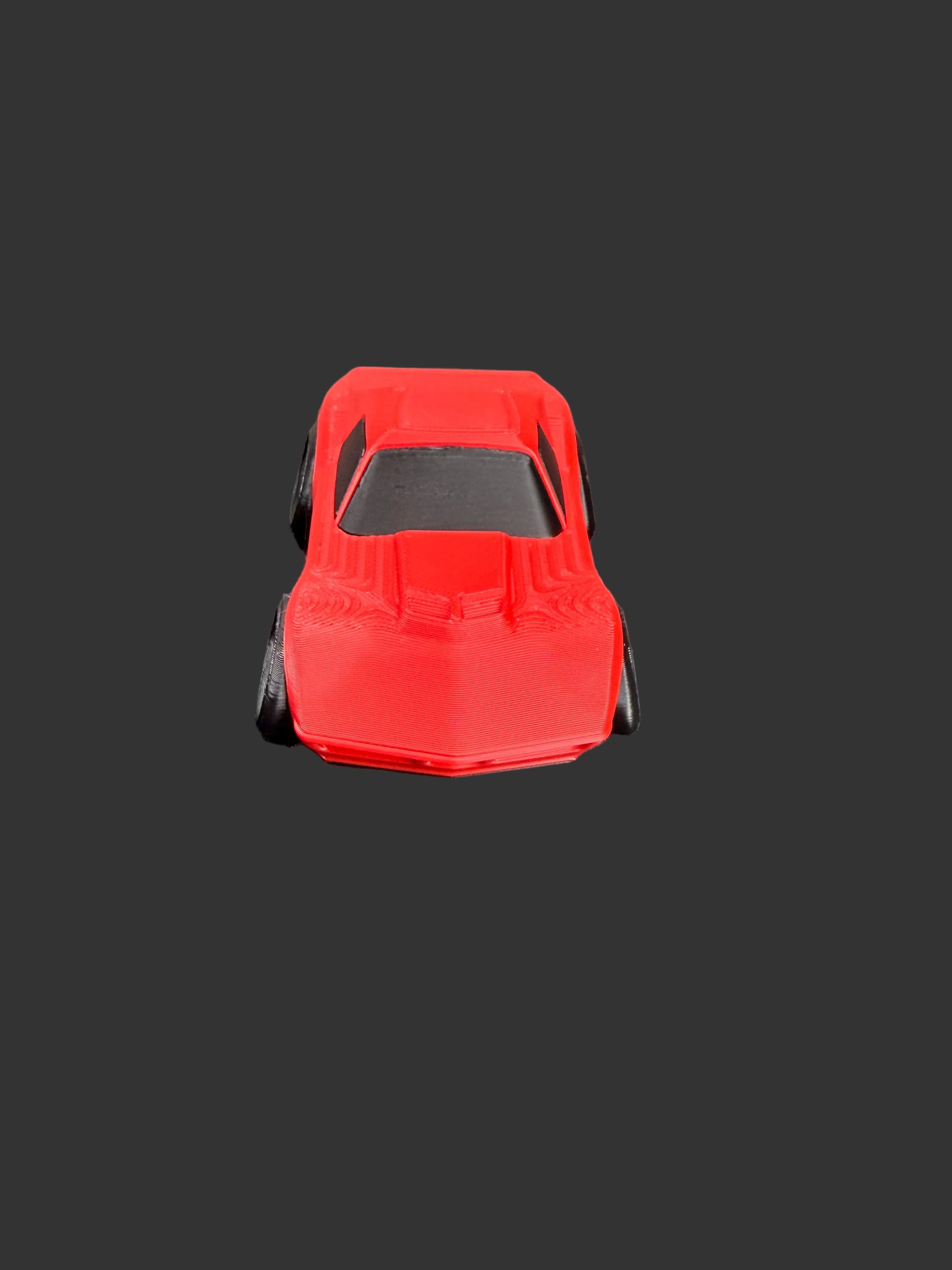 Tooned C3 Corvette – Chibi Style Classic Muscle Car | Cartoon Stingray Collectible