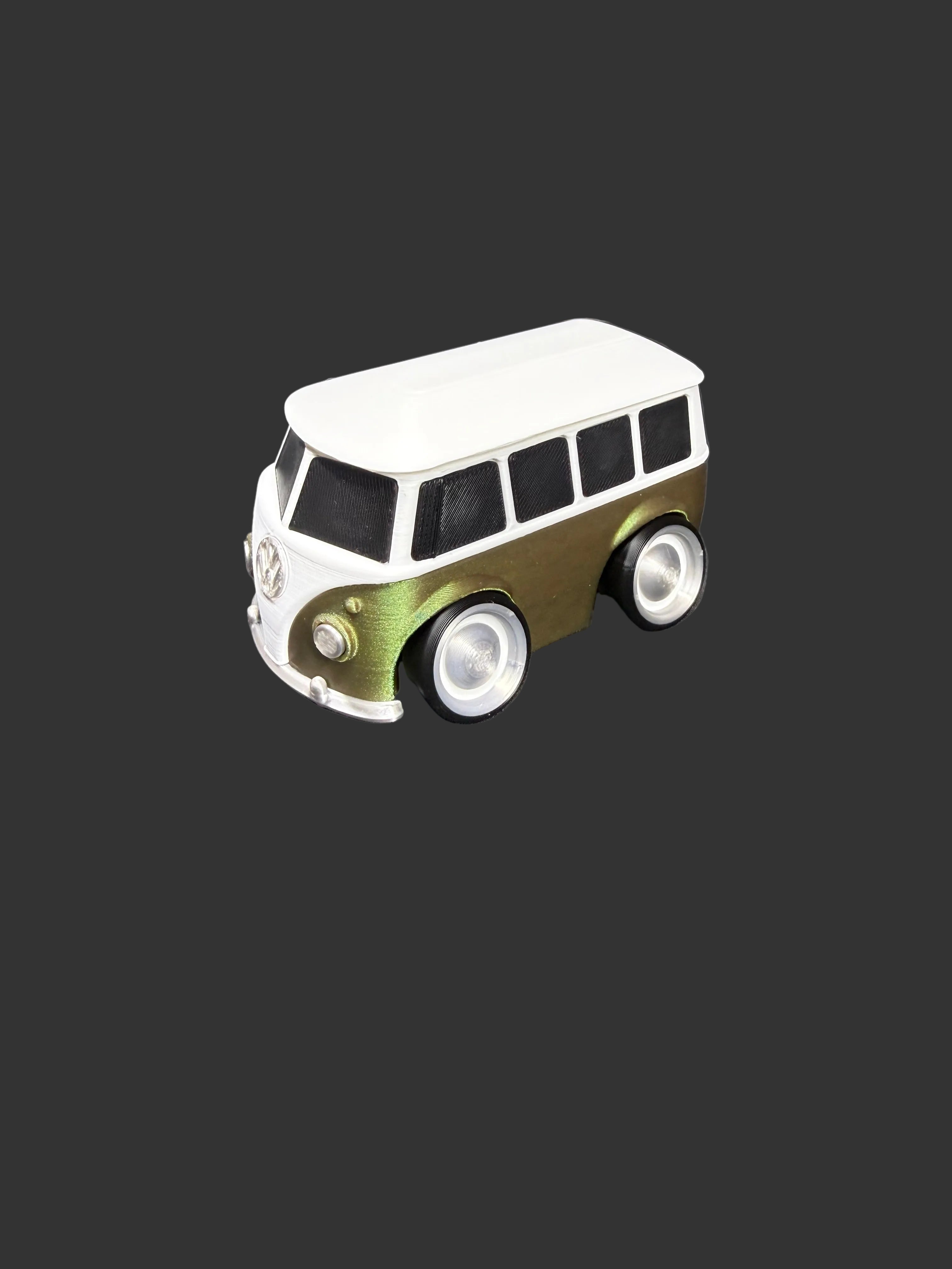 Tooned T1 VW Bus – Cartoon Style Classic Van | Retro Surf Vibes Collectible
