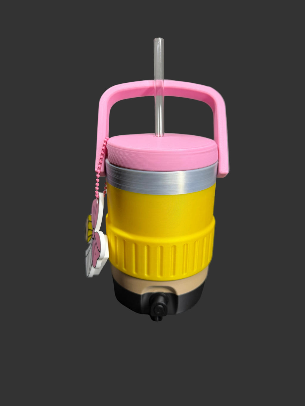 Pencil Drink Sleeve with Can Opener Keychain | Teacher Gift | Cute School Themed Can Holder | Back to School Gift Idea