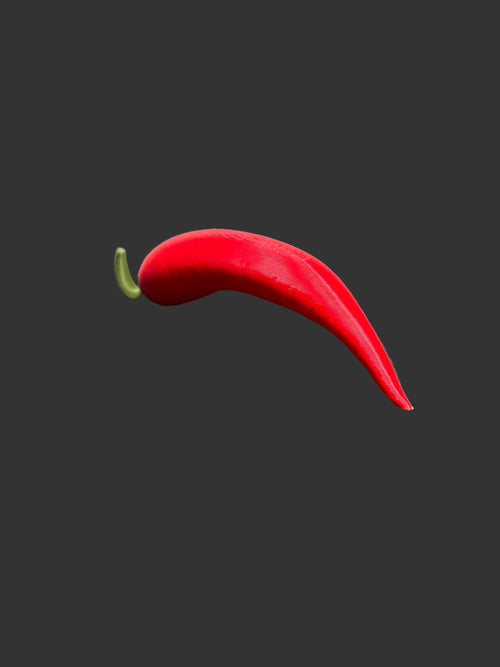 Chili Pepper Tumbler Handle | Epoxy Cup Handle Attachment | 3D Printed Spicy Drinkware Accessory