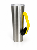Excavator Tumbler Handle | Backhoe Handle for Epoxy Tumblers | Construction Equipment Cup