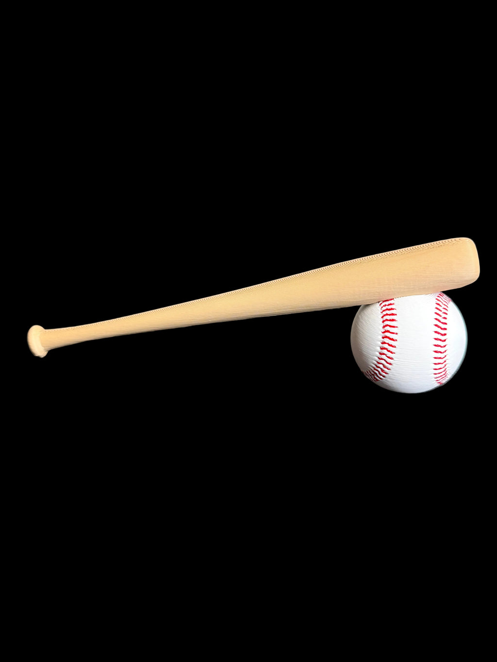 Baseball Bat & Ball Tumbler Handle for Epoxy Tumblers | Sports Handle Attachment | Custom Cup Grip