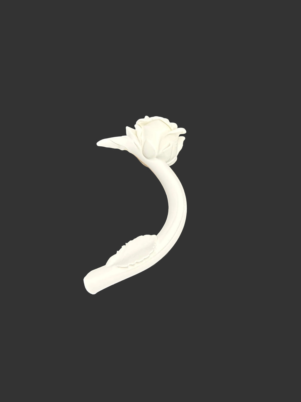 Rose Handle for Epoxy Tumblers – Elegant Floral Cup Grip Accessory