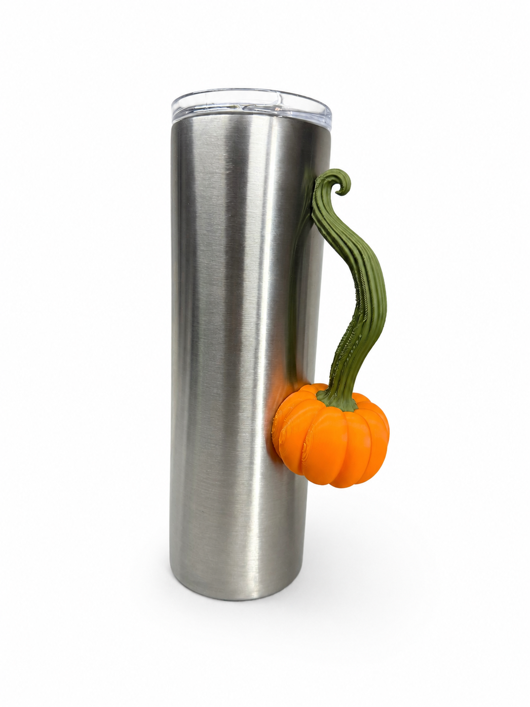 Pumpkin Tumbler Handle for Epoxy Tumblers | Fall Cup Handle | Halloween Accessory | Autumn Grip