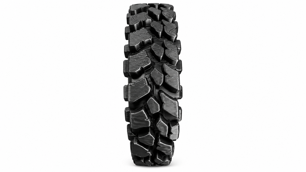 Tire Tread Tumbler Handle