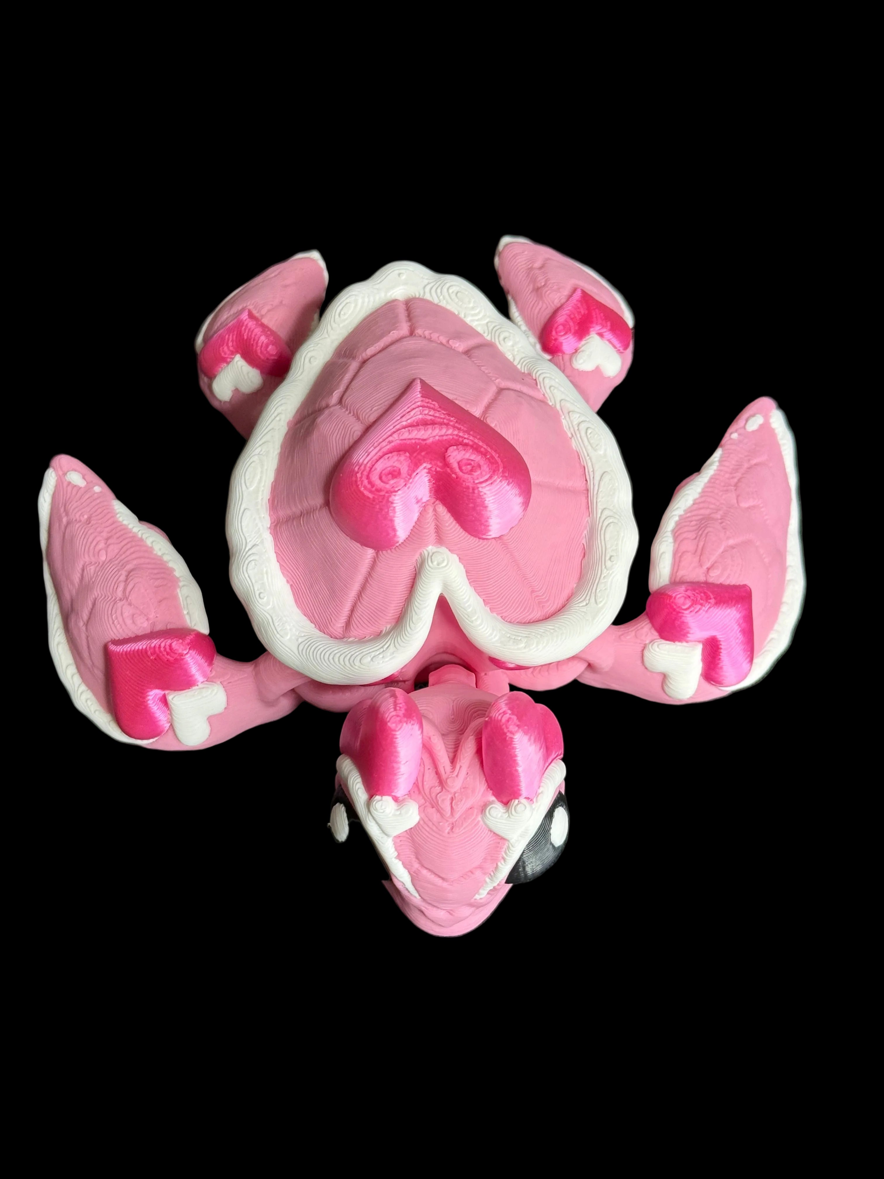 Heart Turtle – Adorable Love-Themed Turtle Gift – Sweet Turtle Decor – Valentine’s Day Turtle – Handmade Turtle Figurine