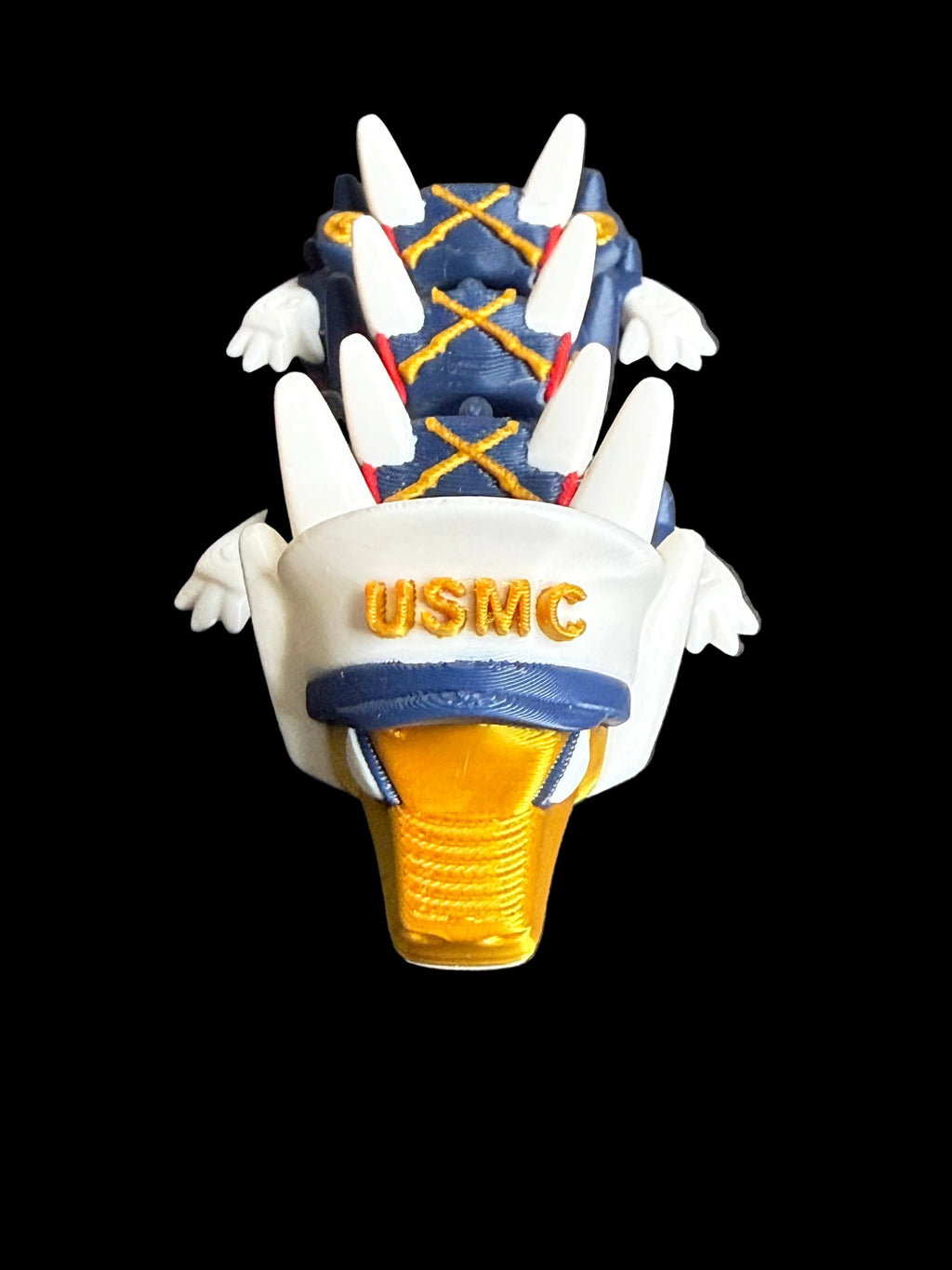 Marine Corps Inspired Dragon – Dress Blues