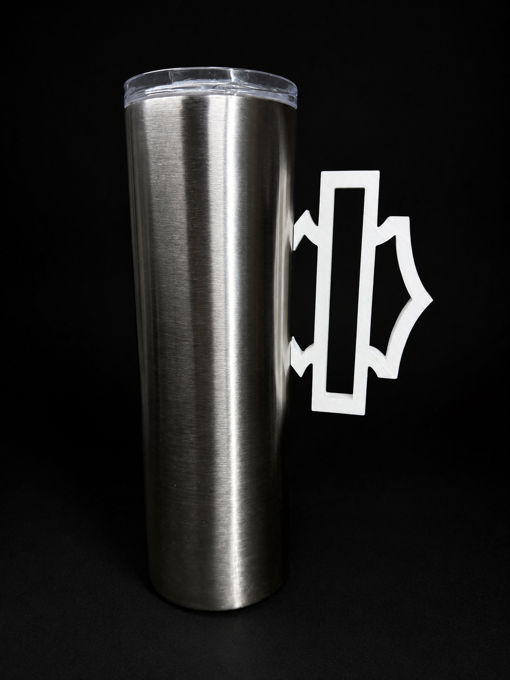Motorcycle Inspired Tumbler Handle | Biker Accessory for Epoxy Tumblers | Motorcycle Cup