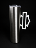 Motorcycle Inspired Tumbler Handle | Biker Accessory for Epoxy Tumblers | Motorcycle Cup