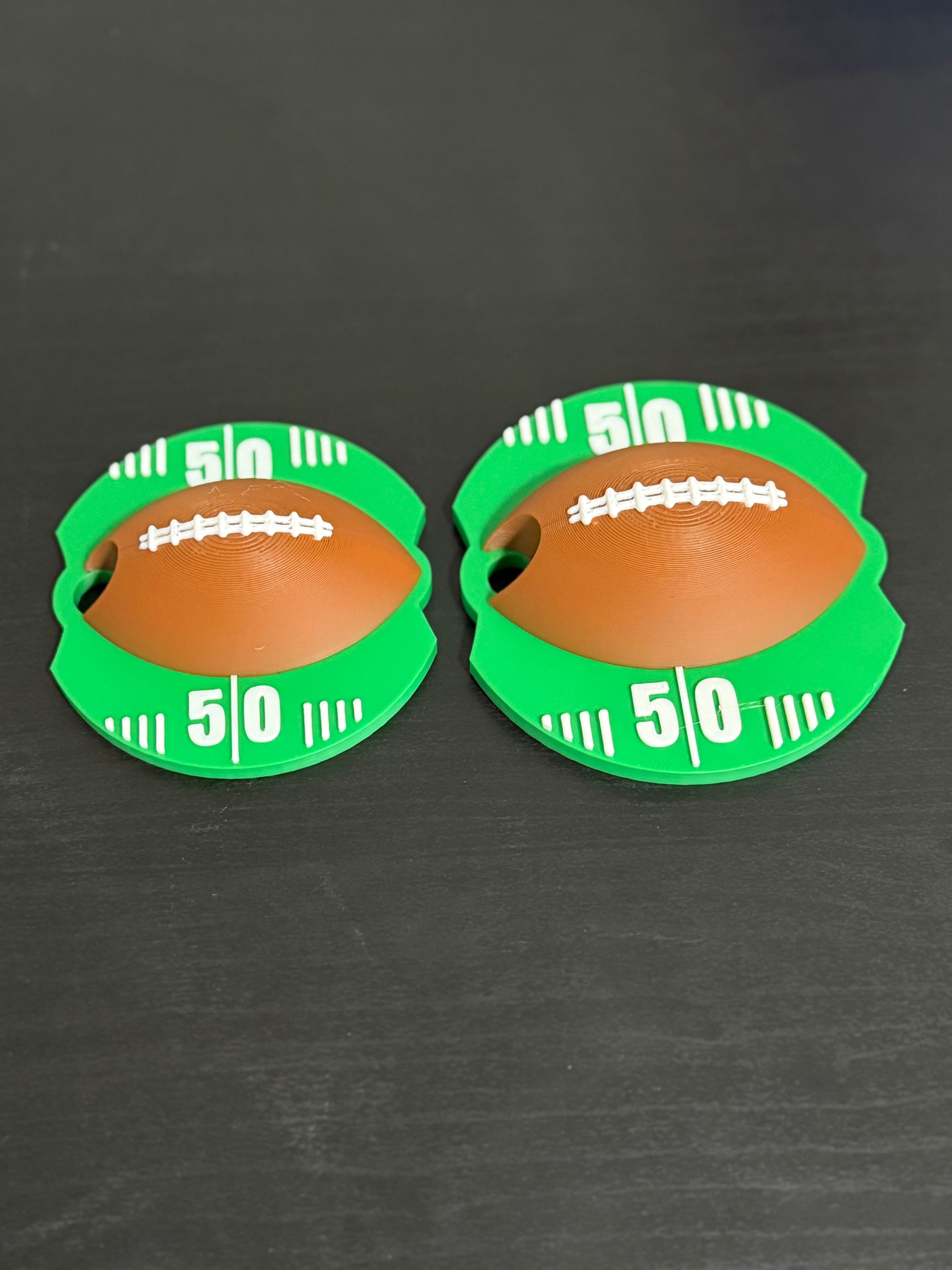 Football Tumbler Lid Topper 30oz/40oz