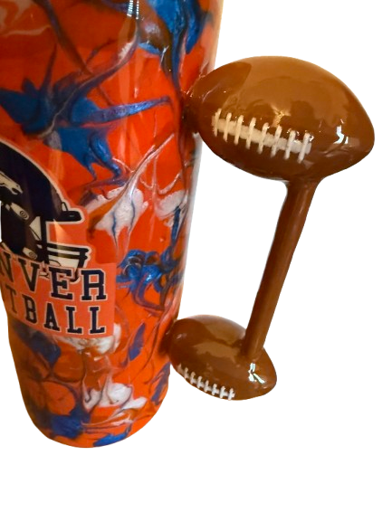 Football Tumbler Handle