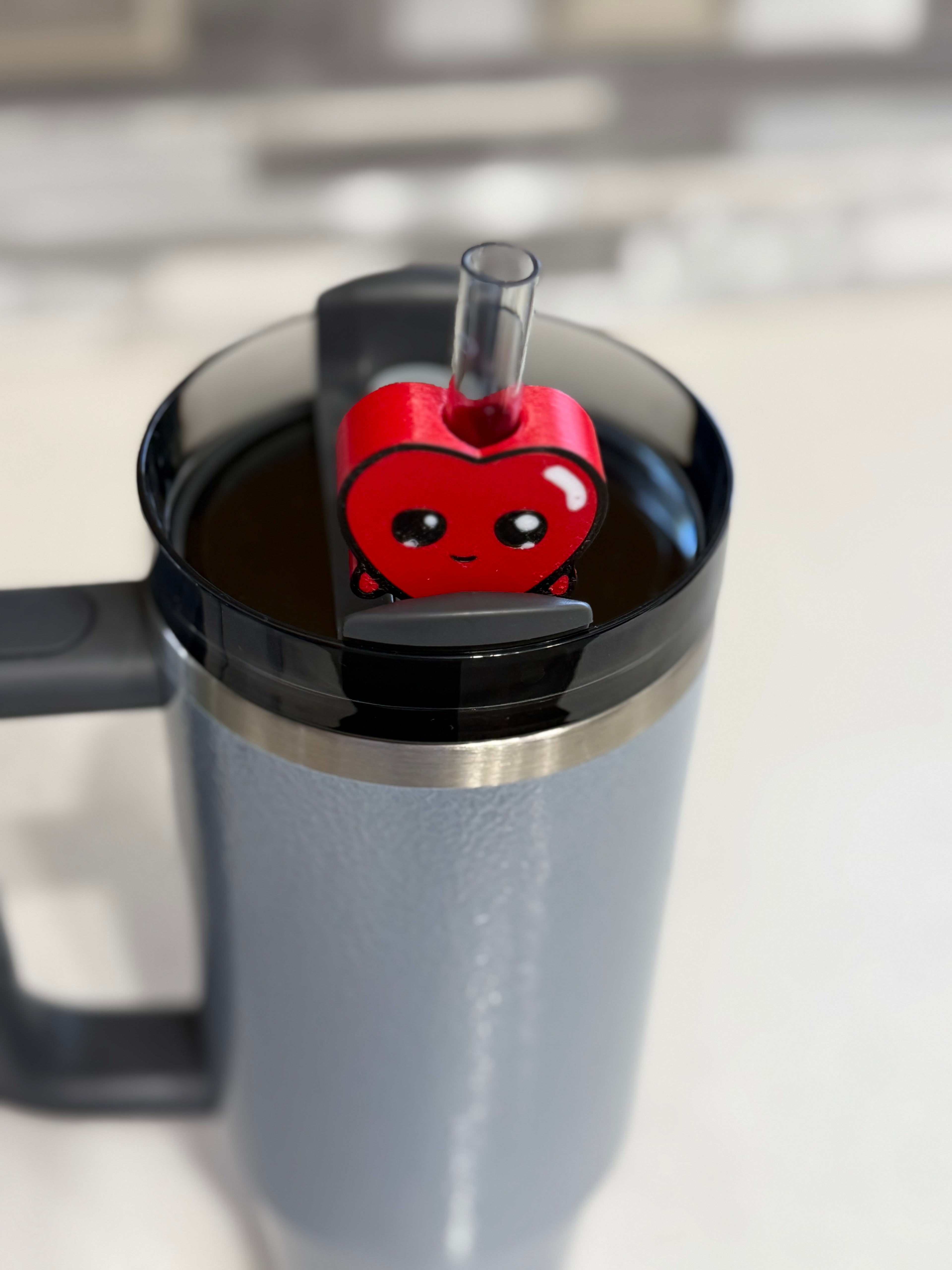 ❤️ Heart-Shaped Straw Buddie