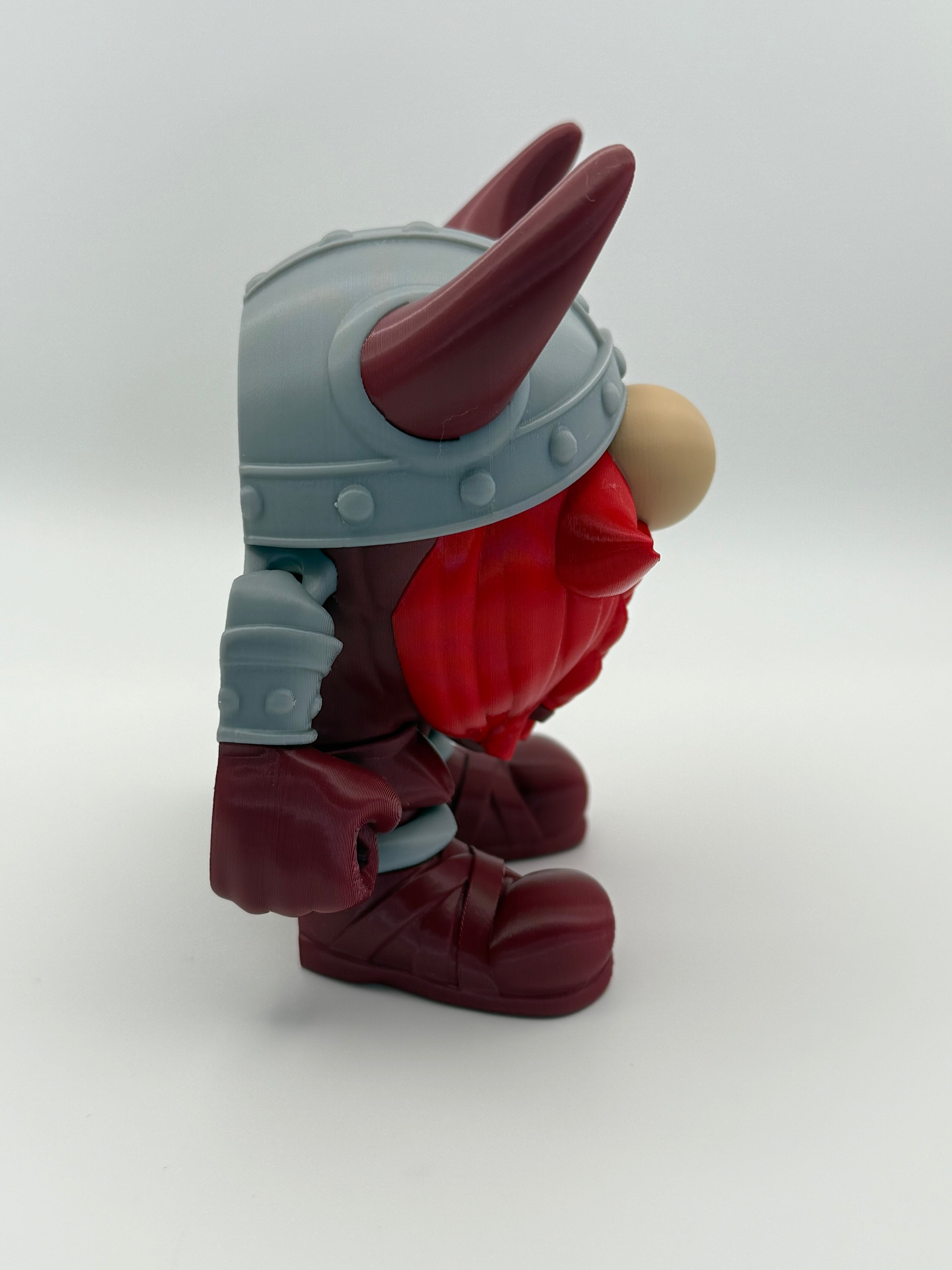 Viking Gnome with Shield & Battle Axe – 5.5" Tall