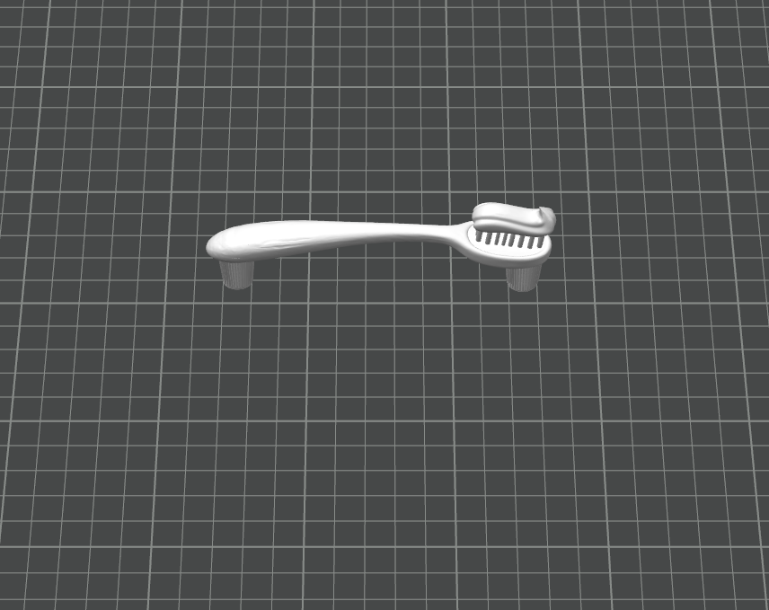 Toothbrush Tumbler Handle STL | Dental Inspired 3D Print File for Epoxy Tumblers