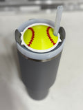 Softball Tumbler Topper Lid 30oz/40oz