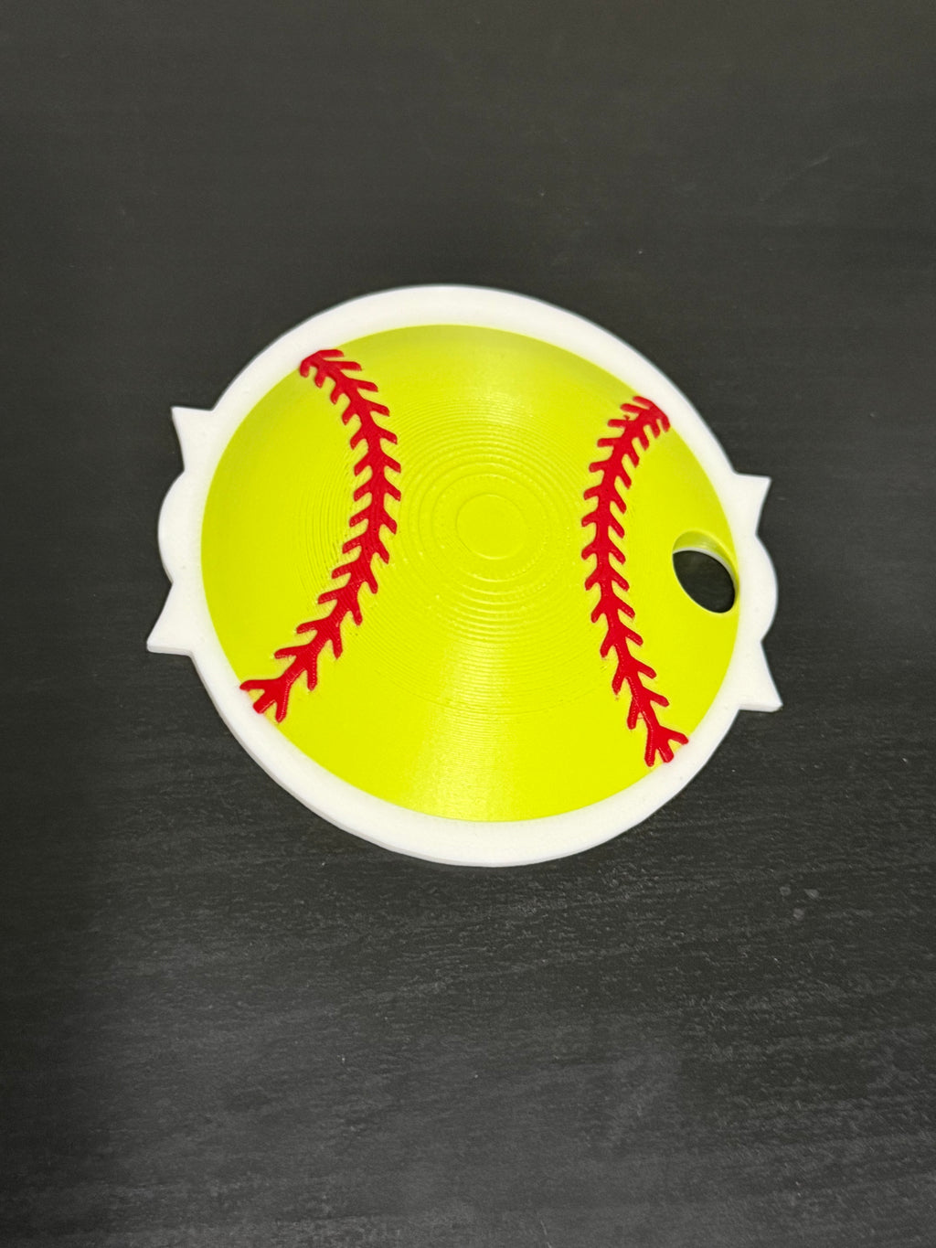 Softball Tumbler Topper Lid 30oz/40oz
