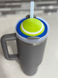 Tennis Tumbler Topper Lid 30oz/40oz