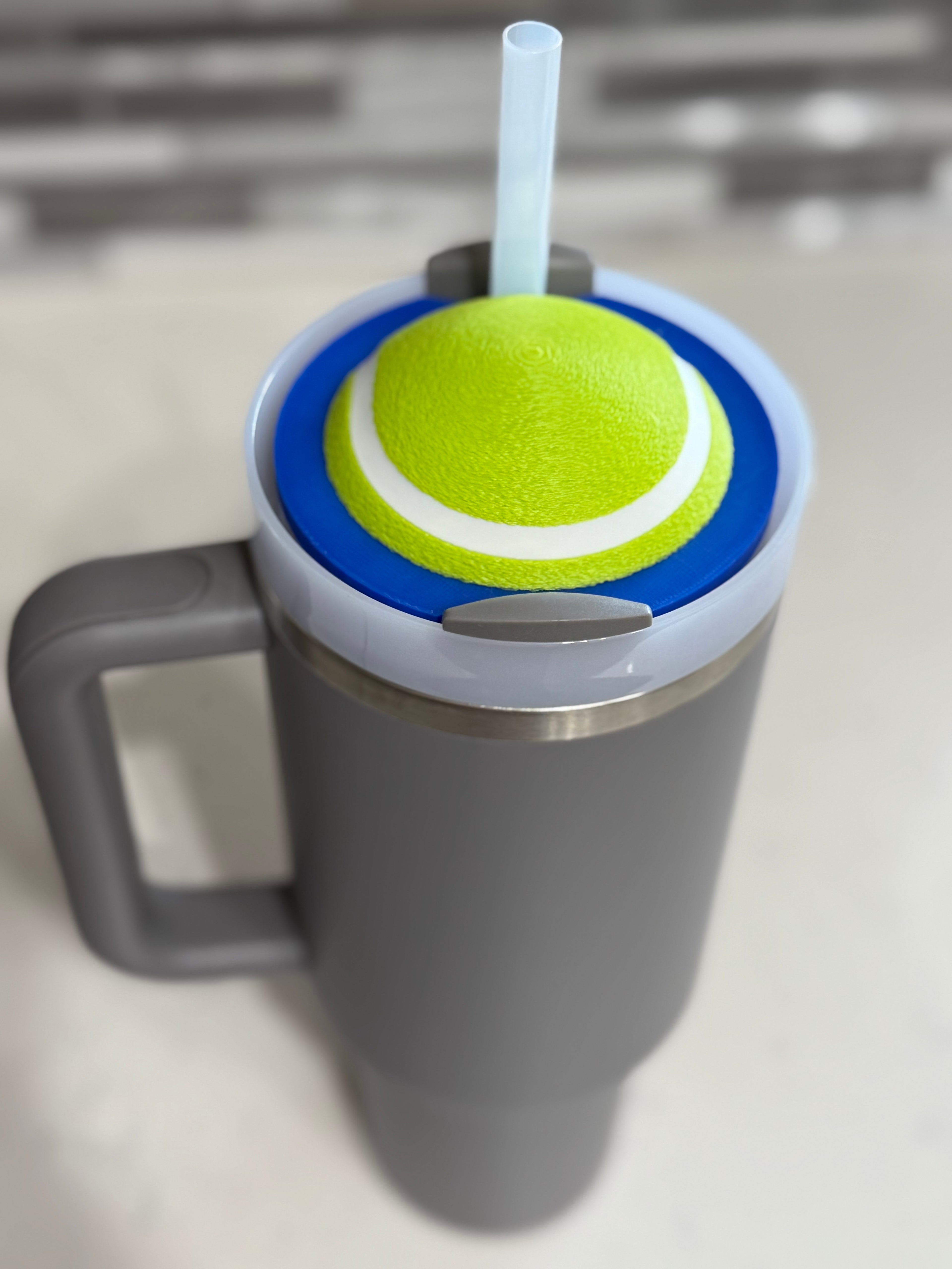 Tennis Tumbler Topper Lid 30oz/40oz