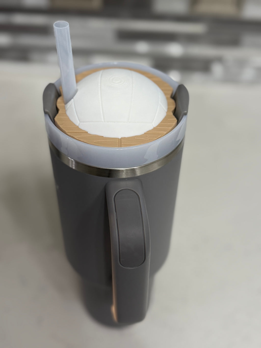Volleyball Tumbler Lid Topper 30oz/40oz