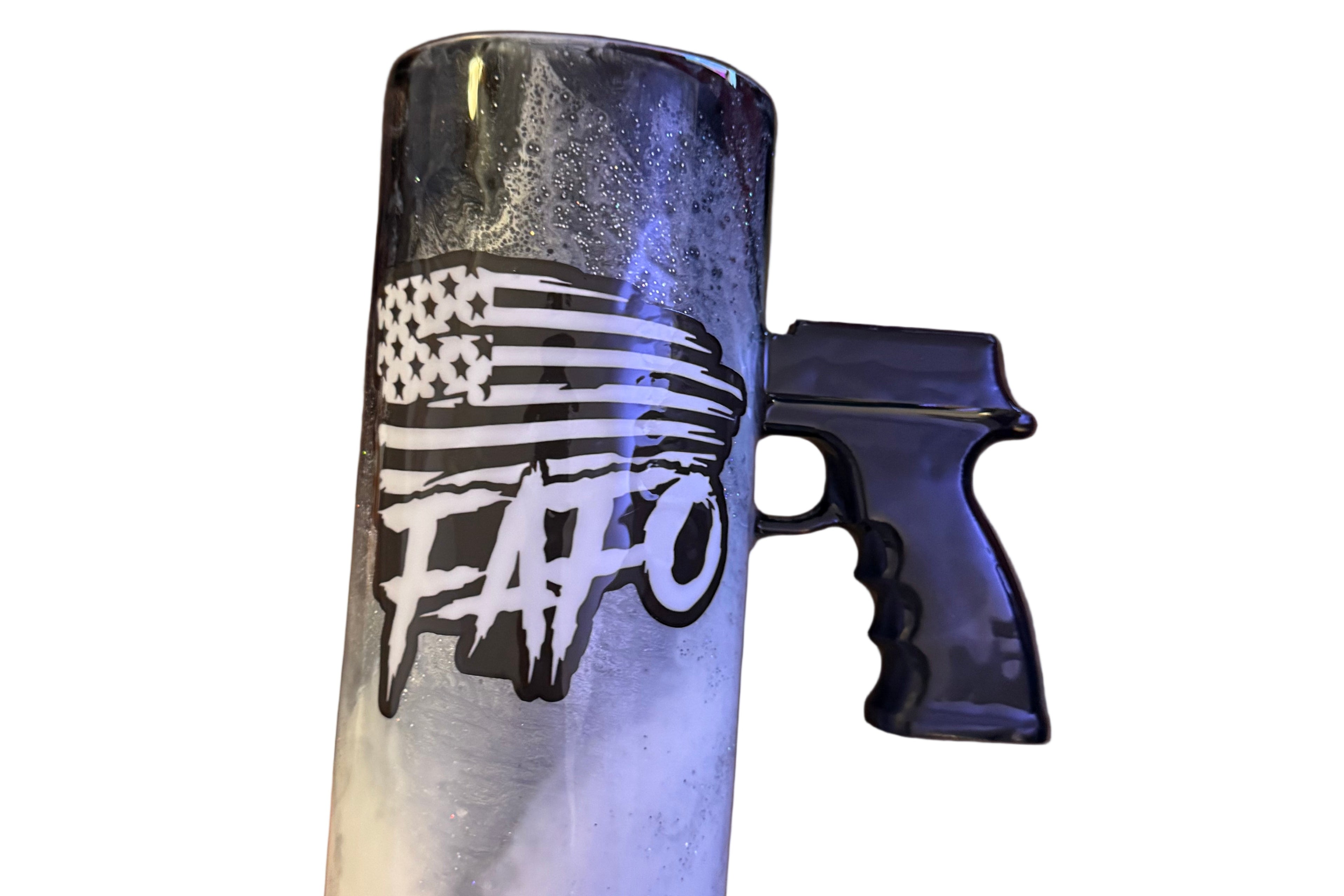 Pistol Handle for Tumblers – Epoxy Application