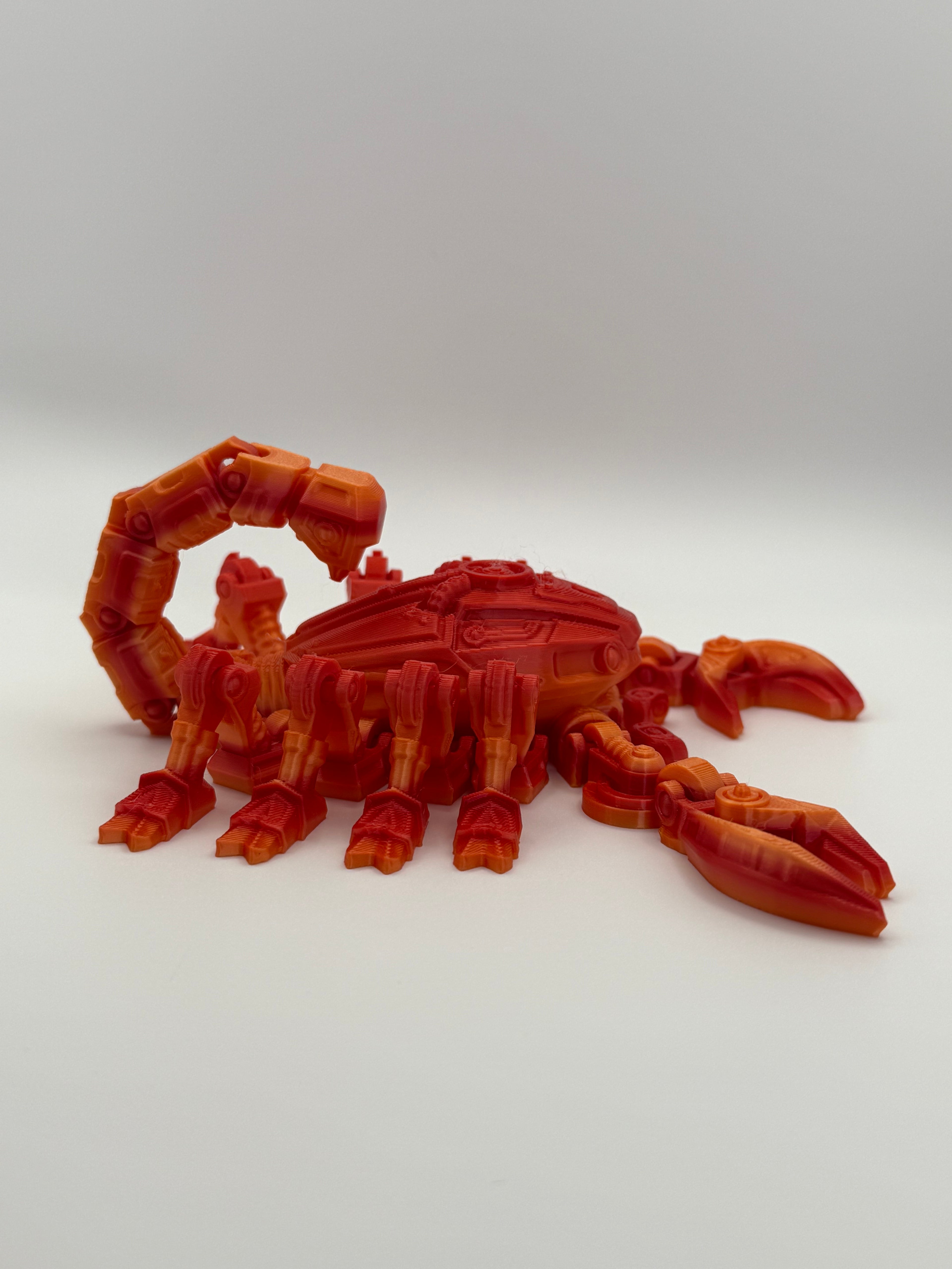 🦂 3D Printed Flexi Cyber Scorpion