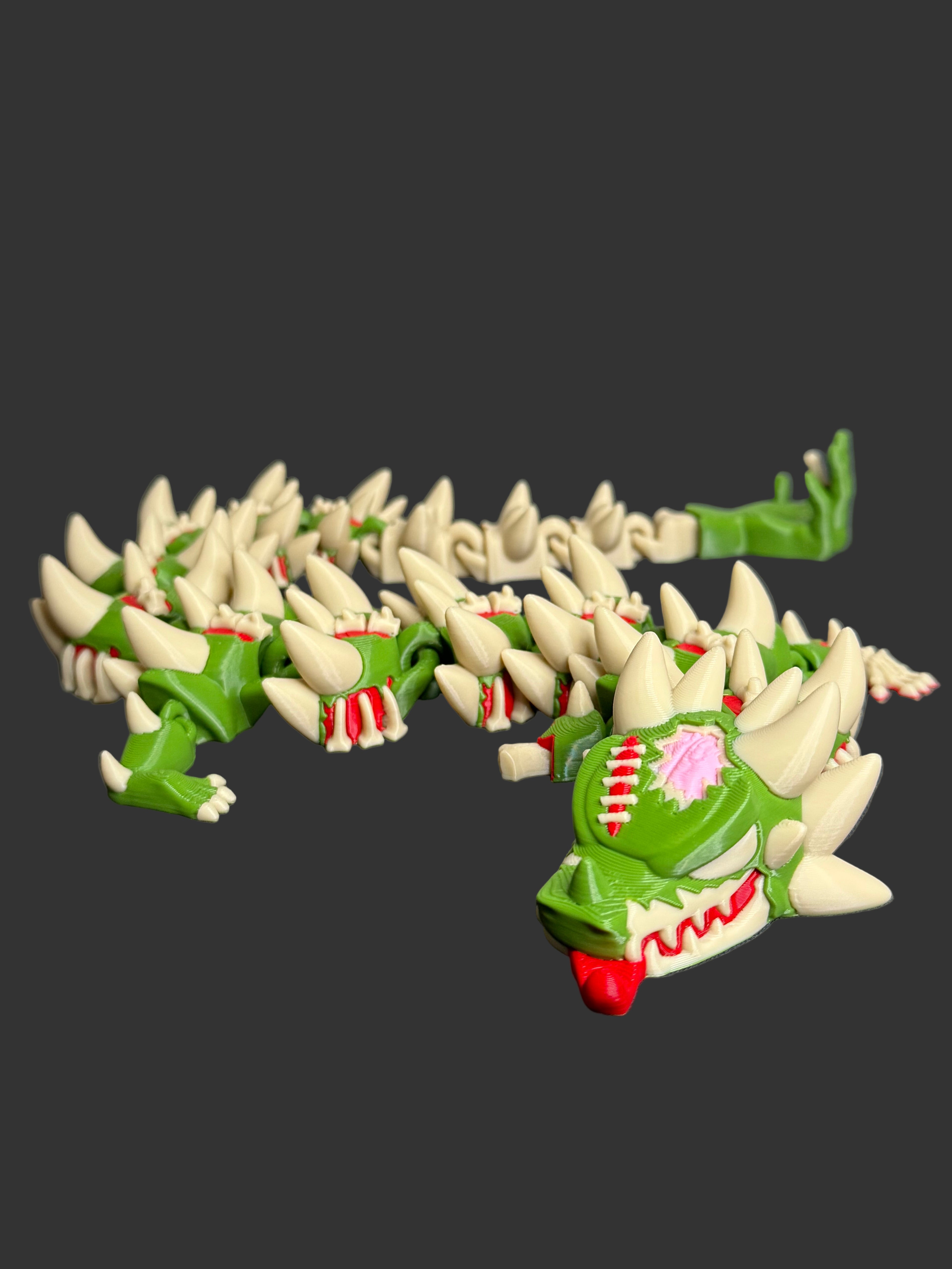 Zombie Dragon – 18" Long Undead Dragon