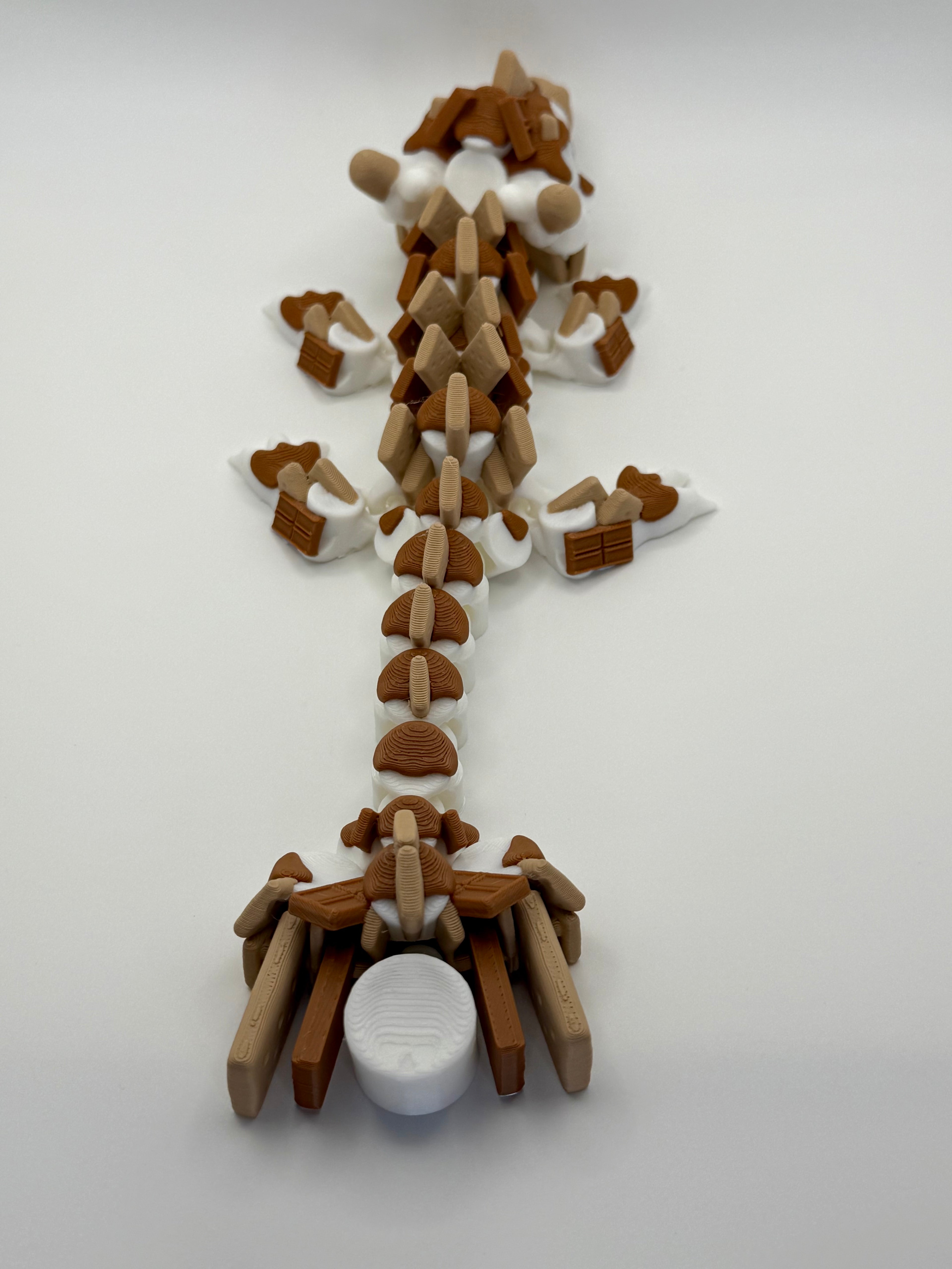 🍫🔥 S’mores Baby Dragon – 11.5” Long