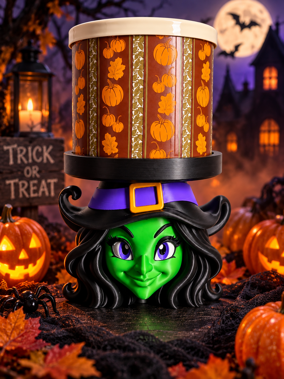 Witch Candle Holder 3MF File