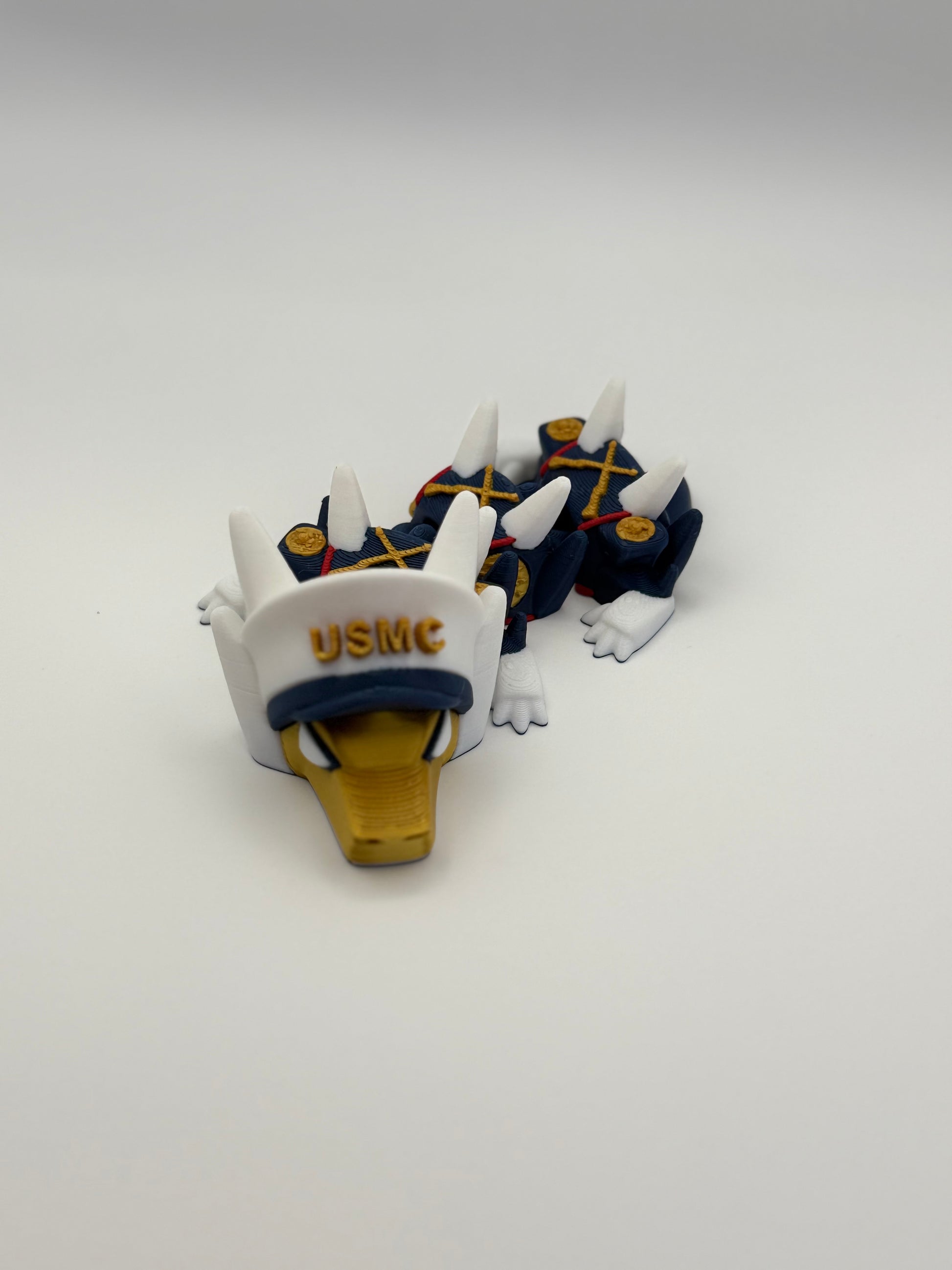 Marine Corps Inspired Dragon – Dress Blues