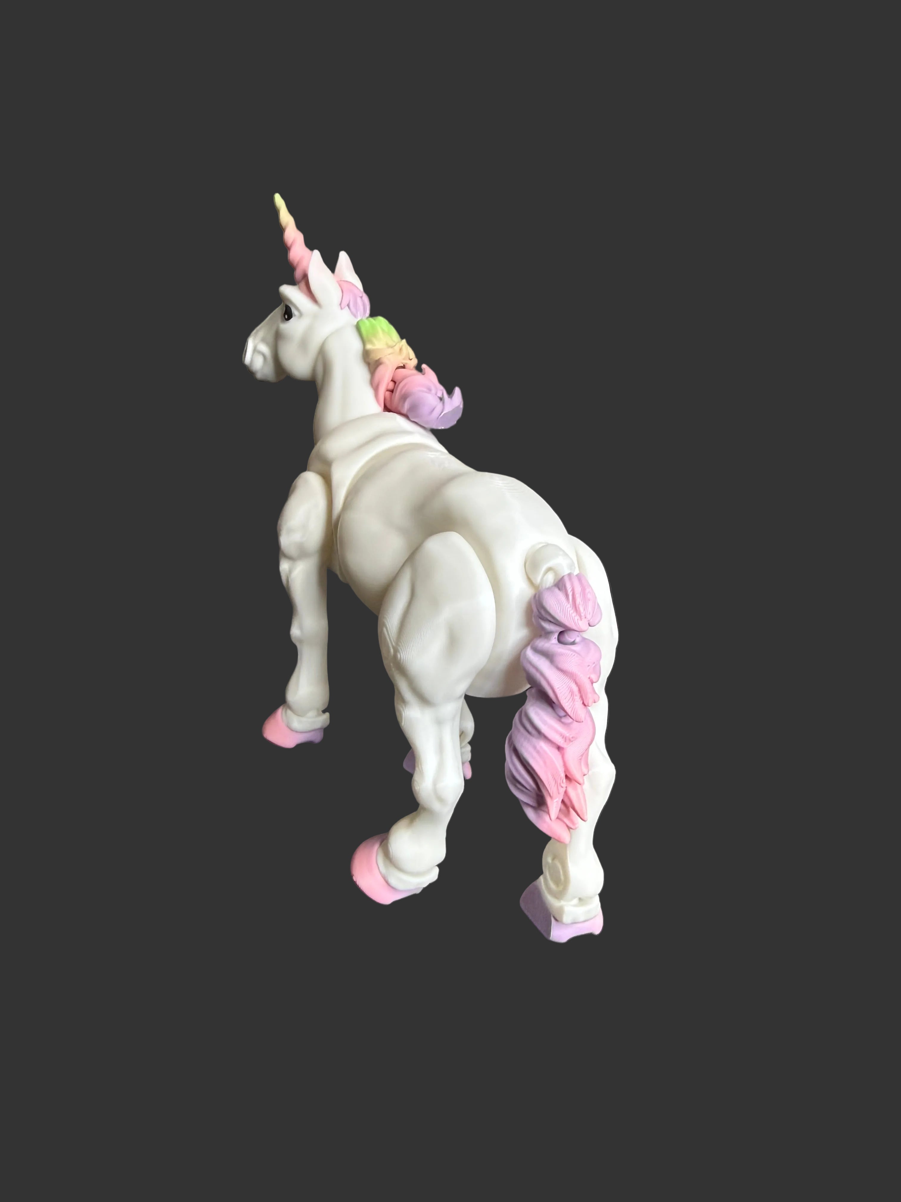Flexi Unicorn – Articulated 3D Printed Unicorn Figurine