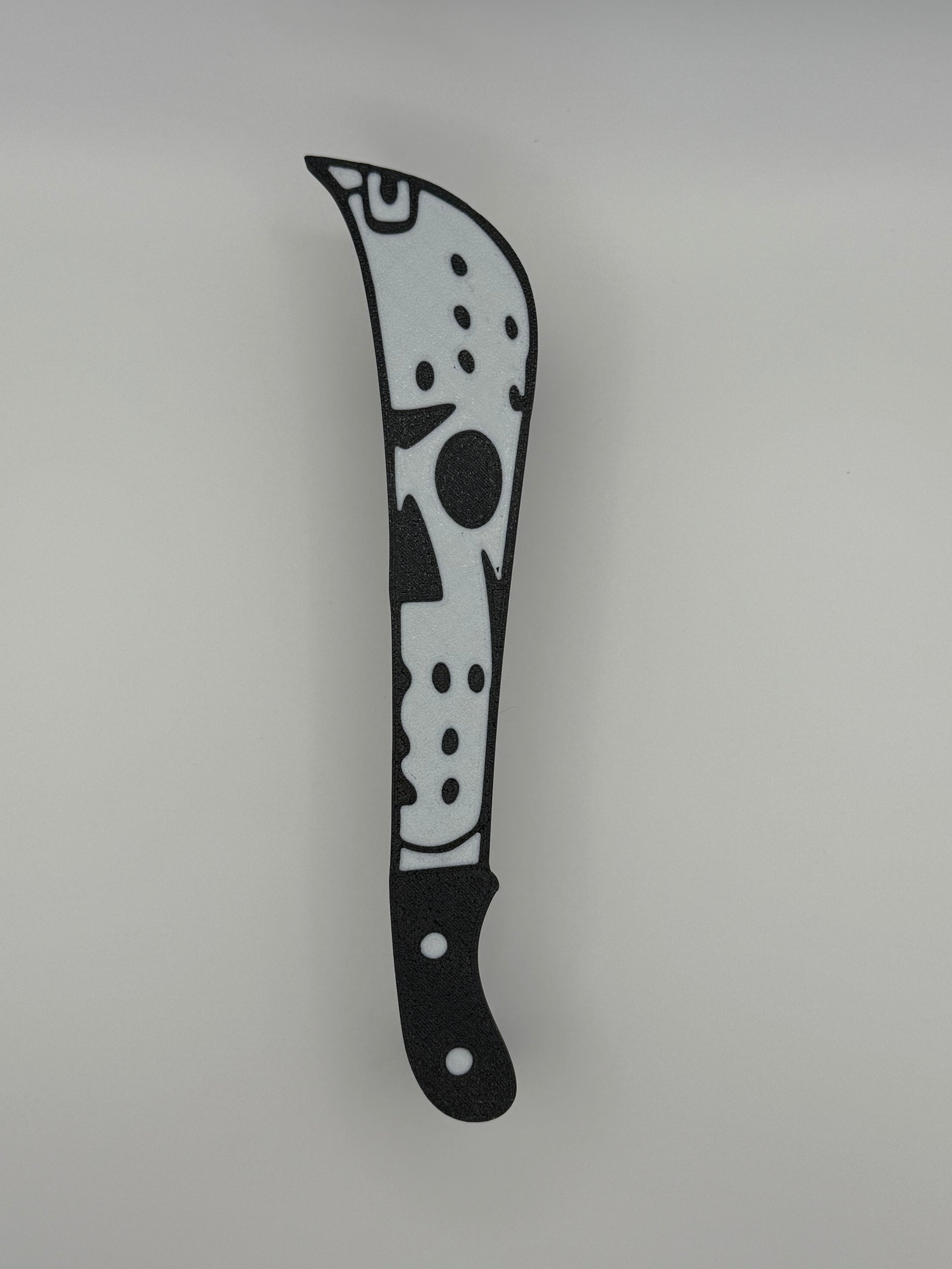 🔪 Horror Knife Tumbler Handle – 3D Printed Epoxy Add-On