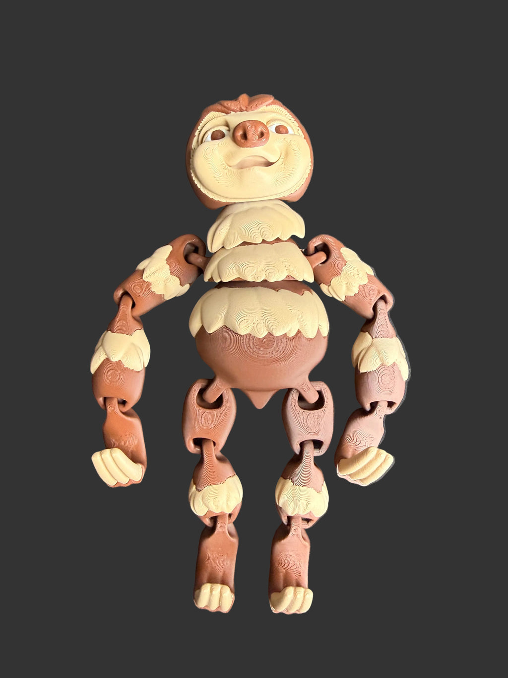 Flexi Sloth with Hanging Tree – Articulated Sloth Toy