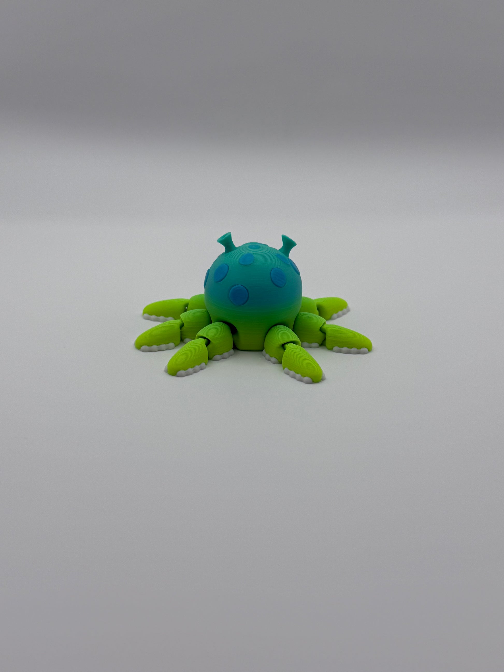 🛸 Alien Squid Spinner – 3D Printed Pencil Topper Fidget Toy