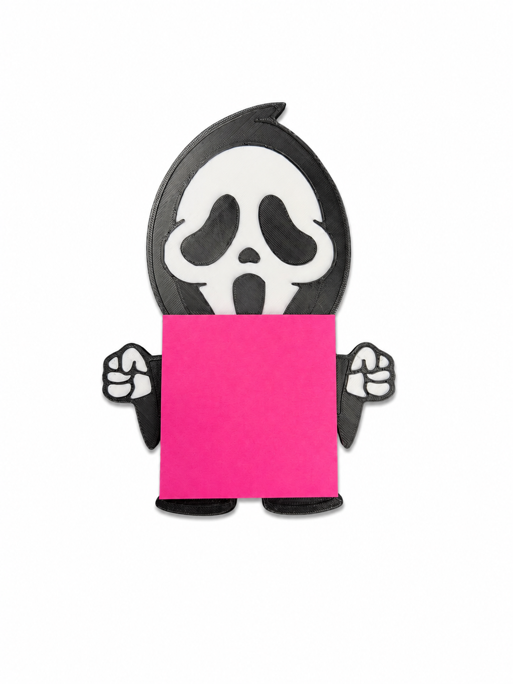 Ghost Face Sticky Note Holder 3MF File